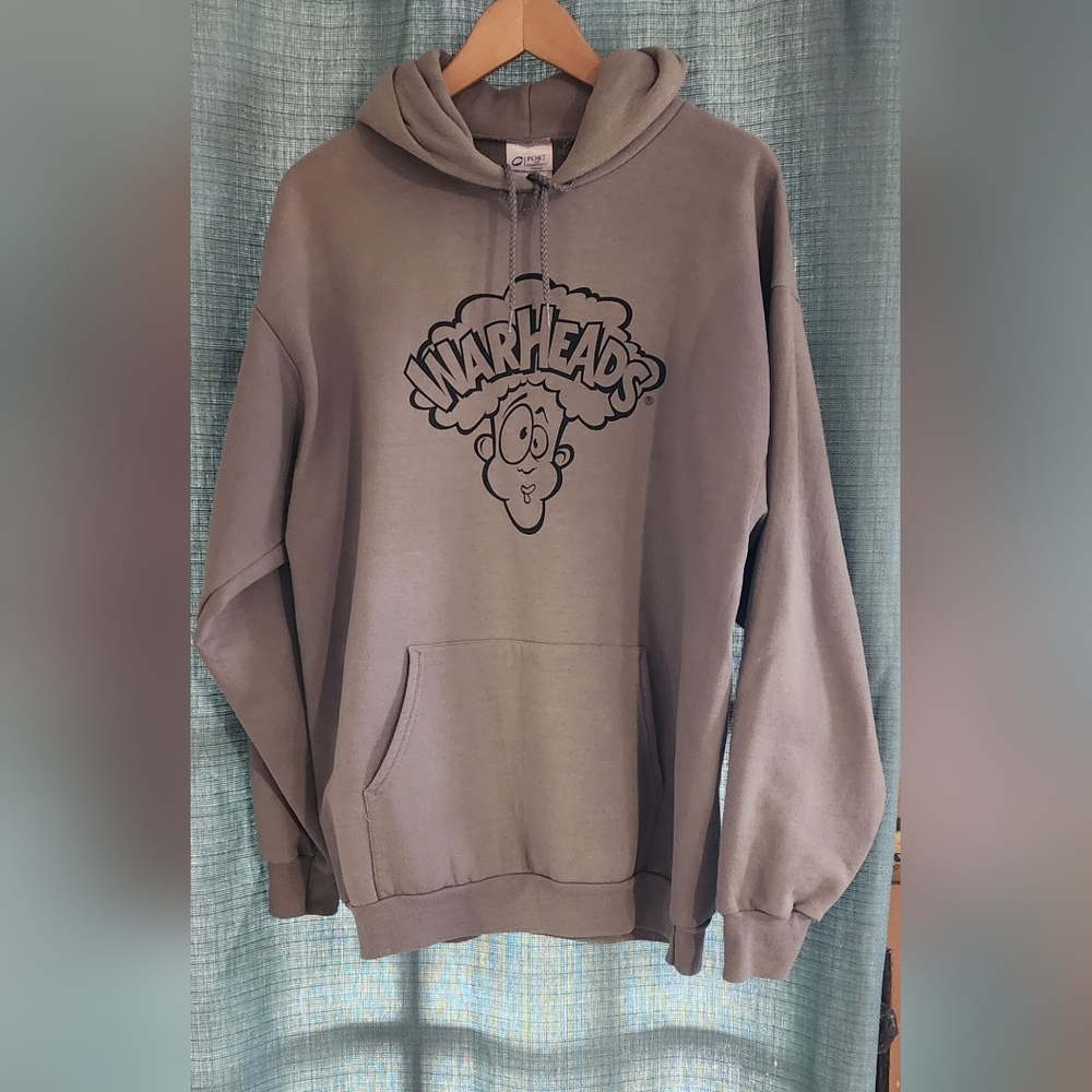 Gray Warheads Hoodie Size Large
